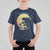 Funny Christmas Godzilla T Shirt For Kid Falalala Godzil La Santa Reindeers Xmas Japanese Monster - Wonder Print Shop
