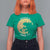Funny Christmas Godzilla T Shirt For Women Falalala Godzil La Santa Reindeers Xmas Japanese Monster - Wonder Print Shop