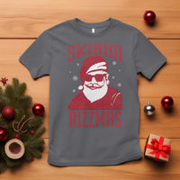 Funny Christmas Santa T Shirt Skibidi Rizzmas Vintage Charisma Rizz Santa Claus - Wonder Print Shop