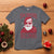 Funny Christmas Santa T Shirt Skibidi Rizzmas Vintage Charisma Rizz Santa Claus - Wonder Print Shop