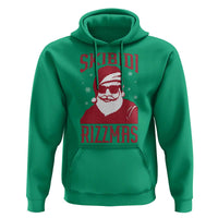 Funny Christmas Santa Hoodie Skibidi Rizzmas Vintage Charisma Rizz Santa Claus