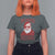 Funny Christmas Santa T Shirt For Women Skibidi Rizzmas Vintage Charisma Rizz Santa Claus - Wonder Print Shop