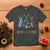 Funny Christmas Hunting T Shirt Season Greetings Camouflage Xmas Tree Reindeers - Wonder Print Shop