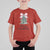 Funny Coquette Merry Christmas T Shirt For Kid Pink Bow Xmas Tree - Wonder Print Shop