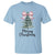Funny Coquette Merry Christmas T Shirt Pink Bow Xmas Tree - Wonder Print Shop