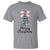 Funny Coquette Merry Christmas T Shirt Pink Bow Xmas Tree - Wonder Print Shop