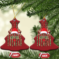 Funny Xmas Reindeer Hunting Camo Flag Christmas Ornament - Wonder Print Shop