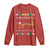 Funny Christmas Deer Hunting Long Sleeve Shirt You Can Run But You Can't Hide Santa