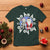 Funny Christmas Hanukkah T Shirt Triple Ho Yo Santa Hebrew Snowflake Menorah - Wonder Print Shop