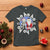 Funny Christmas Hanukkah T Shirt Triple Ho Yo Santa Hebrew Snowflake Menorah - Wonder Print Shop