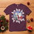 Funny Christmas Hanukkah T Shirt Triple Ho Yo Santa Hebrew Snowflake Menorah - Wonder Print Shop
