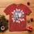 Funny Christmas Hanukkah T Shirt Triple Ho Yo Santa Hebrew Snowflake Menorah - Wonder Print Shop