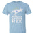 Funny Hanukkah T Shirt Menorah Saurus Rex Dinosaur David Star - Wonder Print Shop