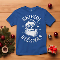 Funny Skibidi Rizzmas Christmas T Shirt Vintage Sigmas Charisma Rizz Cool Santa - Wonder Print Shop