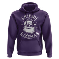 Funny Skibidi Rizzmas Christmas Hoodie Vintage Sigmas Charisma Rizz Cool Santa