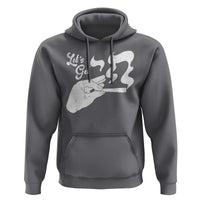 Funny Hebrew Hoodie Let's Get Chai Jewish Vintage Cigarette