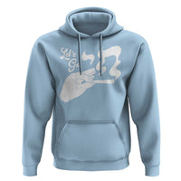 Funny Hebrew Hoodie Let's Get Chai Jewish Vintage Cigarette