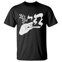 Funny Hebrew T Shirt Let's Get Chai Jewish Vintage Cigarette - Wonder Print Shop