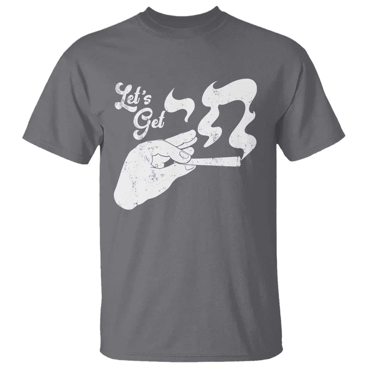 Funny Hebrew T Shirt Let's Get Chai Jewish Vintage Cigarette - Wonder Print Shop