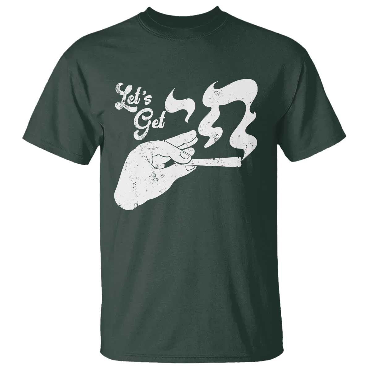 Funny Hebrew T Shirt Let's Get Chai Jewish Vintage Cigarette - Wonder Print Shop