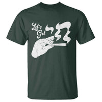Funny Hebrew T Shirt Let's Get Chai Jewish Vintage Cigarette - Wonder Print Shop