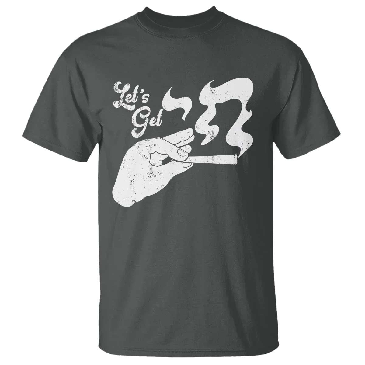 Funny Hebrew T Shirt Let's Get Chai Jewish Vintage Cigarette - Wonder Print Shop