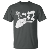 Funny Hebrew T Shirt Let's Get Chai Jewish Vintage Cigarette - Wonder Print Shop