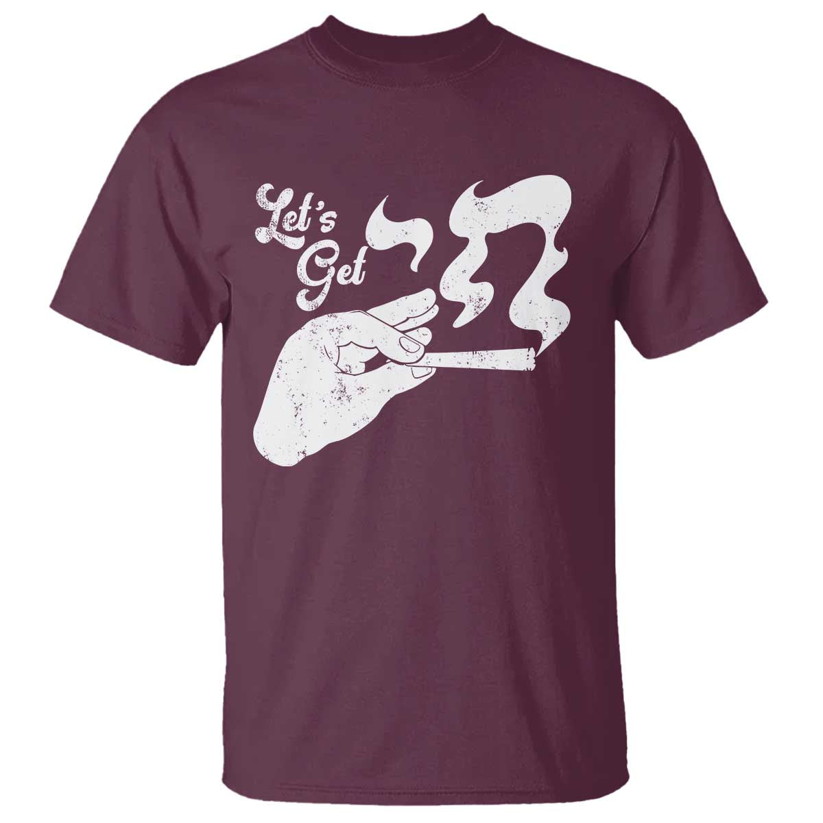 Funny Hebrew T Shirt Let's Get Chai Jewish Vintage Cigarette - Wonder Print Shop