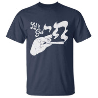 Funny Hebrew T Shirt Let's Get Chai Jewish Vintage Cigarette - Wonder Print Shop