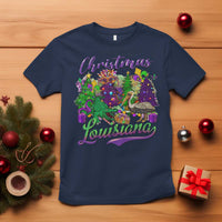 Christmas Cajun Louisiana Saint Symbol Alligator Pelican Xmas Tree T Shirt - Wonder Print Shop
