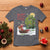 Funny Christmas Cajun Louisiana T Shirt Rockin' Around The Cypress Trees Santa Alligator - Wonder Print Shop