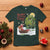 Funny Christmas Cajun Louisiana T Shirt Rockin' Around The Cypress Trees Santa Alligator - Wonder Print Shop
