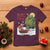 Funny Christmas Cajun Louisiana T Shirt Rockin' Around The Cypress Trees Santa Alligator - Wonder Print Shop