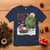 Funny Christmas Cajun Louisiana T Shirt Rockin' Around The Cypress Trees Santa Alligator - Wonder Print Shop