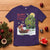 Funny Christmas Cajun Louisiana T Shirt Rockin' Around The Cypress Trees Santa Alligator - Wonder Print Shop