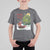 Funny Christmas Cajun Louisiana T Shirt For Kid Rockin' Around The Cypress Trees Santa Alligator - Wonder Print Shop