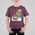 Funny Christmas Cajun Louisiana T Shirt For Kid Rockin' Around The Cypress Trees Santa Alligator - Wonder Print Shop