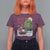 Funny Christmas Cajun Louisiana T Shirt For Women Rockin' Around The Cypress Trees Santa Alligator - Wonder Print Shop