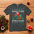 Merry Cajun Louisiana Christmas Santa Saint Symbol Crawfish T Shirt - Wonder Print Shop