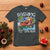 Funny Christmas Cajun Louisiana T Shirt Dashing Through The Sneaux Santa Alligator - Wonder Print Shop