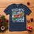 Funny Christmas Cajun Louisiana T Shirt Dashing Through The Sneaux Santa Alligator - Wonder Print Shop