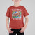 Funny Christmas Cajun Louisiana T Shirt For Kid Dashing Through The Sneaux Santa Alligator - Wonder Print Shop