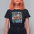 Funny Christmas Cajun Louisiana T Shirt For Women Dashing Through The Sneaux Santa Alligator - Wonder Print Shop