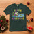 Funny Christmas Cajun Louisiana T Shirt Heaux Heaux Heaux Santa Alligator - Wonder Print Shop