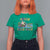 Funny Christmas Cajun Louisiana T Shirt For Women Heaux Heaux Heaux Santa Alligator - Wonder Print Shop