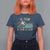 Funny Christmas Cajun Louisiana T Shirt For Women Heaux Heaux Heaux Santa Alligator - Wonder Print Shop