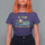 Funny Christmas Cajun Louisiana T Shirt For Women Heaux Heaux Heaux Santa Alligator - Wonder Print Shop