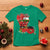 Funny Christmas Cajun T Shirt Triple Heaux Santa Louisiana Map Crawfish - Wonder Print Shop