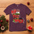 Funny Christmas Cajun T Shirt Triple Heaux Santa Louisiana Map Crawfish - Wonder Print Shop