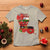 Funny Christmas Cajun T Shirt Triple Heaux Santa Louisiana Map Crawfish - Wonder Print Shop